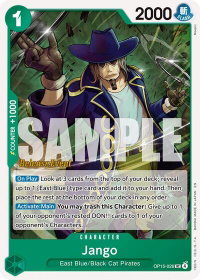 Jango - Adventure on Kami's Island Release Event Cards (OP15 RE) #OP15-026 - Uncommon One Piece Trading Card