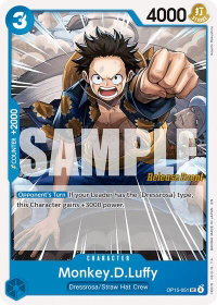 Monkey.D.Luffy (OP15-051) - Adventure on Kami's Island Release Event Cards (OP15 RE) #OP15-051 - Uncommon One Piece Trading Card