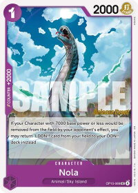 Nola - Adventure on Kami's Island Release Event Cards (OP15 RE) #OP15-069 - Uncommon One Piece Trading Card