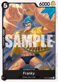 Franky - Adventure on Kami's Island Release Event Cards (OP15 RE) #OP15-089 - Uncommon One Piece Trading Card