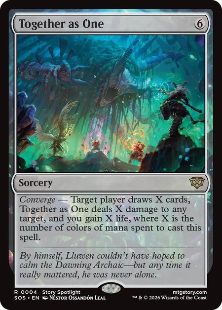 Together as One - Secrets of Strixhaven Magic: The Gathering trading card