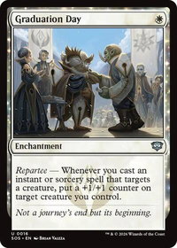 Graduation Day - Secrets of Strixhaven (SOS) #16 - Uncommon Magic: The Gathering Trading Card