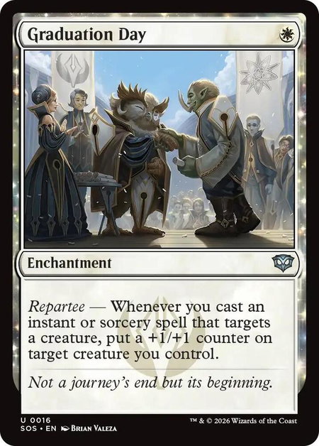 Graduation Day - Secrets of Strixhaven Magic: The Gathering trading card