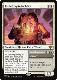 Joined Researchers - Secrets of Strixhaven (SOS) #23 - Rare Magic: The Gathering Trading Card