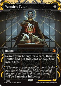 Vampiric Tutor - Secrets of Strixhaven: Mystical Archive (SOA) #35 - Mythic Rare Magic: The Gathering Trading Card