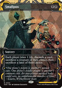 Smallpox - Secrets of Strixhaven: Mystical Archive (SOA) #33 - Rare Magic: The Gathering Trading Card