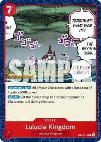 Lulucia Kingdom - Adventure on Kami's Island Release Event Cards (OP15 RE) #EB04-010 - Common One Piece Trading Card