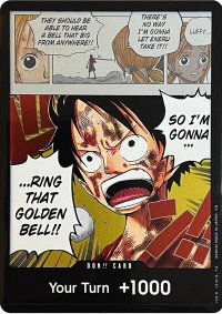 DON!! Card (Luffy) - Adventure on Kami's Island (OP15-EB04) #null - DON!! One Piece Trading Card