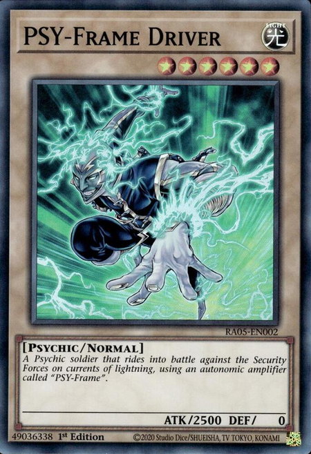 PSY-Frame Driver - Rarity Collection 5 YuGiOh trading card