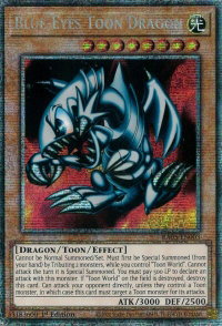 Blue-Eyes Toon Dragon - Rarity Collection 5 (RA05) #RA05-EN003 - Starlight Rare YuGiOh Trading Card