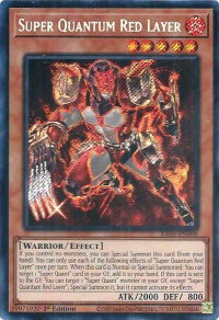 Super Quantum Red Layer (Secret Rare) - Rarity Collection 5 (RA05) #RA05-EN008 - Secret Rare YuGiOh Trading Card