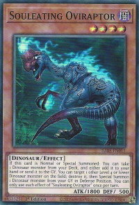Souleating Oviraptor - Rarity Collection 5 (RA05) #RA05-EN011 - Super Rare YuGiOh Trading Card