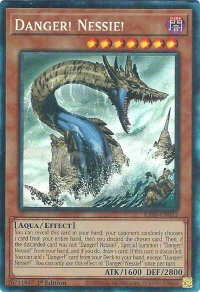 Danger! Nessie! (Collector's Rare) - Rarity Collection 5 (RA05) #RA05-EN012 - Collector's Rare YuGiOh Trading Card
