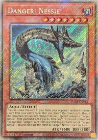 Danger! Nessie! (Platinum Secret Rare) - Rarity Collection 5 (RA05) #RA05-EN012 - Platinum Secret Rare YuGiOh Trading Card