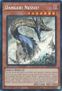Danger! Nessie! (Secret Rare) - Rarity Collection 5 (RA05) #RA05-EN012 - Secret Rare YuGiOh Trading Card