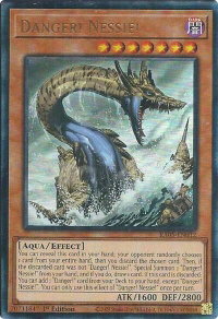 Danger! Nessie! (Ultimate Rare) - Rarity Collection 5 (RA05) #RA05-EN012 - Ultimate Rare YuGiOh Trading Card