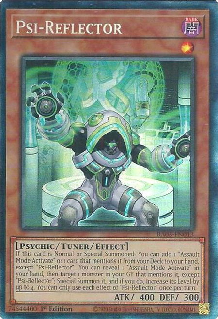Psi-Reflector (Collector's Rare) - Rarity Collection 5 YuGiOh trading card