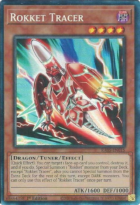 Rokket Tracer (Collector's Rare) - Rarity Collection 5 YuGiOh trading card