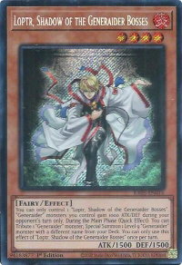 Loptr, Shadow of the Generaider Bosses (Secret Rare) - Rarity Collection 5 (RA05) #RA05-EN016 - Secret Rare YuGiOh Trading Card