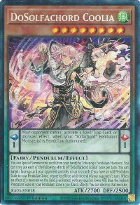 DoSolfachord Coolia (Collector's Rare) - Rarity Collection 5 (RA05) #RA05-EN018 - Collector's Rare YuGiOh Trading Card