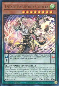DoSolfachord Coolia (Ultra Rare) - Rarity Collection 5 (RA05) #RA05-EN018 - Ultra Rare YuGiOh Trading Card
