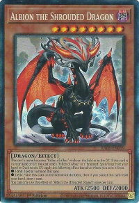 Albion the Shrouded Dragon (Collector's Rare) - Rarity Collection 5 (RA05) #RA05-EN019 - Collector's Rare YuGiOh Trading Card