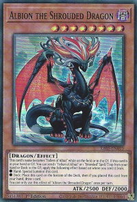 Albion the Shrouded Dragon - Rarity Collection 5 (RA05) #RA05-EN019 - Super Rare YuGiOh Trading Card