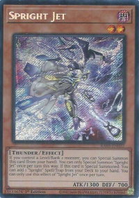 Spright Jet (Secret Rare) - Rarity Collection 5 (RA05) #RA05-EN022 - Secret Rare YuGiOh Trading Card