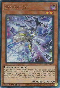 Spright Jet (Ultimate Rare) - Rarity Collection 5 (RA05) #RA05-EN022 - Ultimate Rare YuGiOh Trading Card