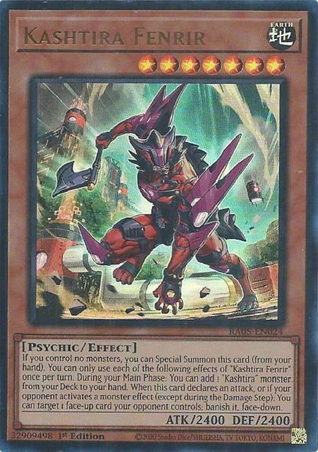 Kashtira Fenrir (Ultra Rare) - Rarity Collection 5 YuGiOh trading card