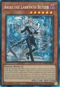 Arias the Labrynth Butler (Collector's Rare) - Rarity Collection 5 (RA05) #RA05-EN028 - Collector's Rare YuGiOh Trading Card