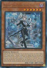 Arias the Labrynth Butler (Ultimate Rare) - Rarity Collection 5 (RA05) #RA05-EN028 - Ultimate Rare YuGiOh Trading Card