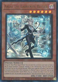 Arias the Labrynth Butler (Ultra Rare) - Rarity Collection 5 (RA05) #RA05-EN028 - Ultra Rare YuGiOh Trading Card
