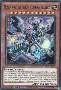Mementoal Tecuhtlica - Combined Creation - Rarity Collection 5 (RA05) #RA05-EN029 - Super Rare YuGiOh Trading Card