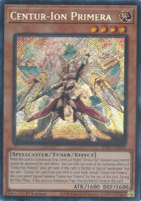 Centur-Ion Primera (Secret Rare) - Rarity Collection 5 (RA05) #RA05-EN030 - Secret Rare YuGiOh Trading Card