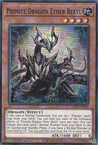 Primite Dragon Ether Beryl - Rarity Collection 5 (RA05) #RA05-EN033 - Super Rare YuGiOh Trading Card