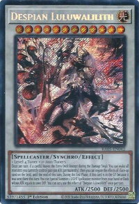 Despian Luluwalilith (Secret Rare) - Rarity Collection 5 (RA05) #RA05-EN042 - Secret Rare YuGiOh Trading Card