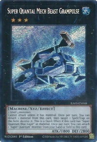 Super Quantal Mech Beast Grampulse (Secret Rare) - Rarity Collection 5 (RA05) #RA05-EN048 - Secret Rare YuGiOh Trading Card