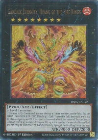 Garunix Eternity, Hyang of the Fire Kings (Ultimate Rare) - Rarity Collection 5 (RA05) #RA05-EN052 - Ultimate Rare YuGiOh Trading Card