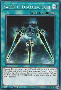Swords of Concealing Light - Rarity Collection 5 (RA05) #RA05-EN059 - Super Rare YuGiOh Trading Card