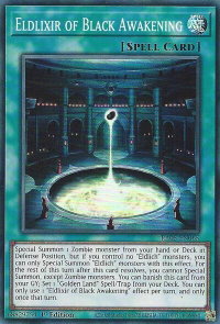 Eldlixir of Black Awakening - Rarity Collection 5 (RA05) #RA05-EN065 - Super Rare YuGiOh Trading Card