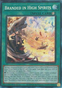 Branded in High Spirits (Collector's Rare) - Rarity Collection 5 (RA05) #RA05-EN067 - Collector's Rare YuGiOh Trading Card