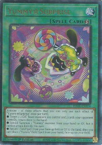 YummySurprise (Ultimate Rare) - Rarity Collection 5 (RA05) #RA05-EN074 - Ultimate Rare YuGiOh Trading Card