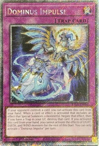 Dominus Impulse (Platinum Secret Rare) - Rarity Collection 5 (RA05) #RA05-EN080 - Platinum Secret Rare YuGiOh Trading Card