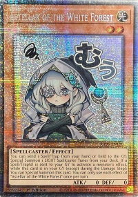 Astellar of the White Forest (Starlight Rare) - Rarity Collection 5 (RA05) #RA05-EN100 - Starlight Rare YuGiOh Trading Card