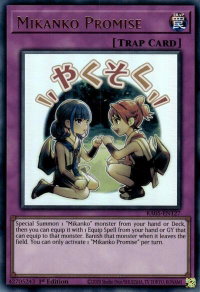 Mikanko Promise - Rarity Collection 5 (RA05) #RA05-EN127 - Ultra Rare YuGiOh Trading Card