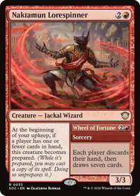 Naktamun Lorespinner - Commander: Secrets of Strixhaven (SOC) #33 - Rare Magic: The Gathering Trading Card