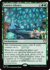Lattice Library - Commander: Secrets of Strixhaven (SOC) #40 - Rare Magic: The Gathering Trading Card