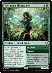 Yavimaya Bloomsage - Commander: Secrets of Strixhaven (SOC) #44 - Rare Magic: The Gathering Trading Card