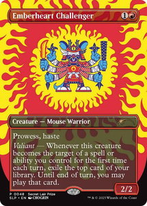 Emberheart Challenger - Secret Lair Showdown (SLP) #48 - Rare Magic: The Gathering Trading Card